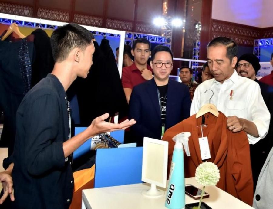 podiumnews.com-Jokowi Ingatkan Supaya Mall Diisi Produk Lokal